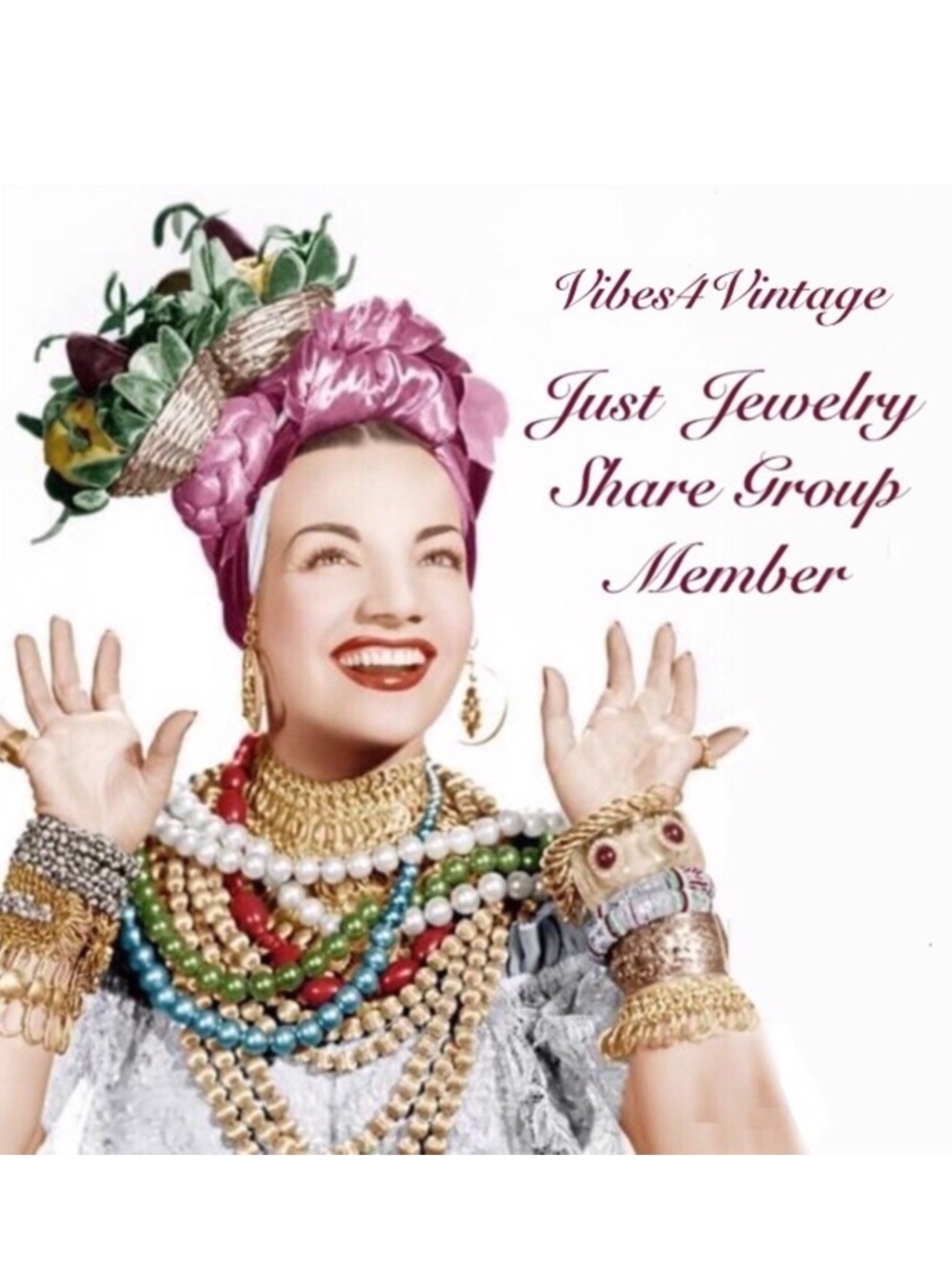 Carmen Miranda’s Favorite Share Group!